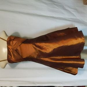 ASPEED  dress xs - s copper Bronze